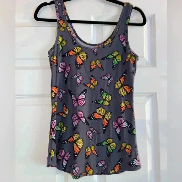 No Boundaries Kid’s Large 11-13 Butterfly Tank Top - Picture 1 of 4